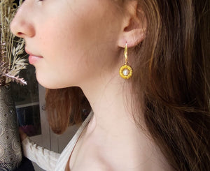 Boucles d'oreilles ANDREA perles naturelles Pilar Navarro Paris. Plus jolies que boksandbaum