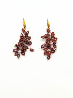 Load image into Gallery viewer, CASCADE. Haute couture earrings, made in tatting
